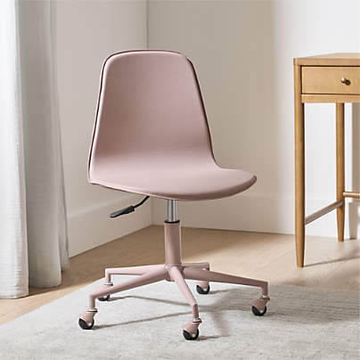 Class Act Violet Rose Adjustable Kids Desk Chair