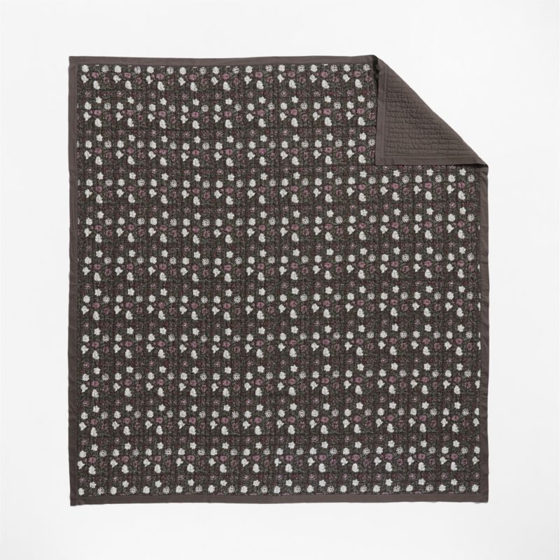 Celeste Organic Cotton Moody Flora Full/Queen Quilt - image 2 of 4