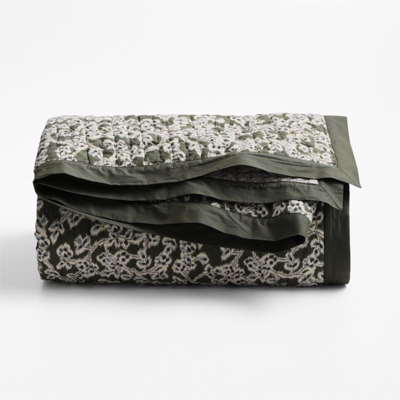 Celeste Organic Cotton Winding Garden Reversible King Bed Pillow Sham - image 6 of 7