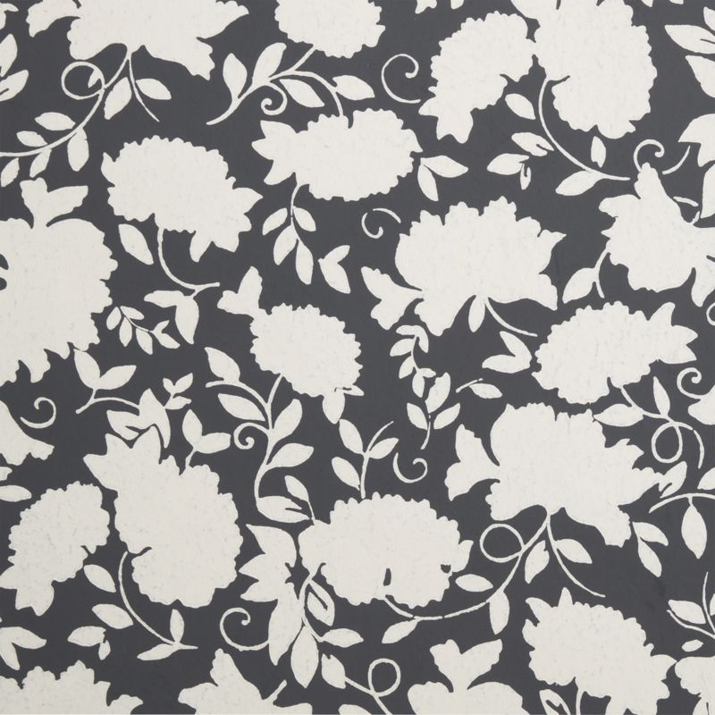 Celeste Navy Blue Floral Wallpaper - image 2 of 3