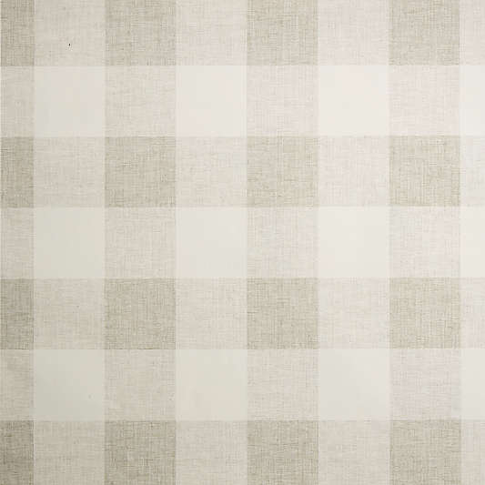 Colette Oatmeal Gingham Wallpaper