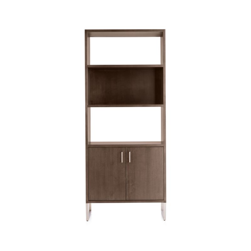 Clybourn 32" Cocoa Storage Bookcase - image 7 of 9