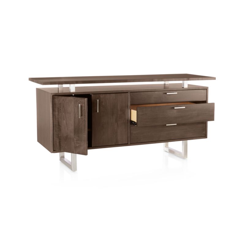 Clybourn Cocoa Credenza - image 3 of 9