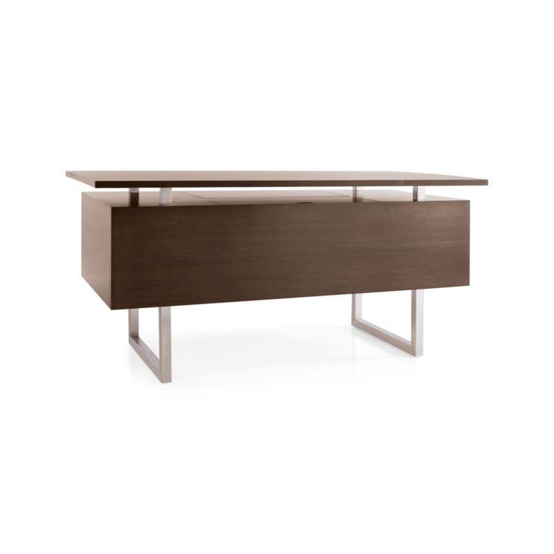 Clybourn Cocoa Executive Desk - image 8 of 10