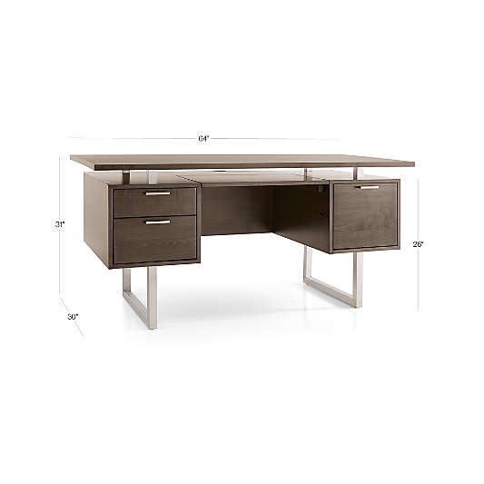 Clybourn Cocoa Executive Desk