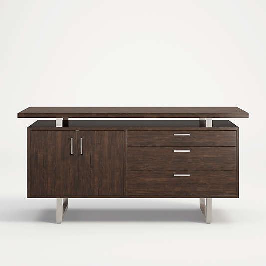 Clybourn Charcoal Cherry Credenza