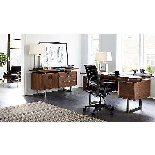 Clybourn Walnut Credenza