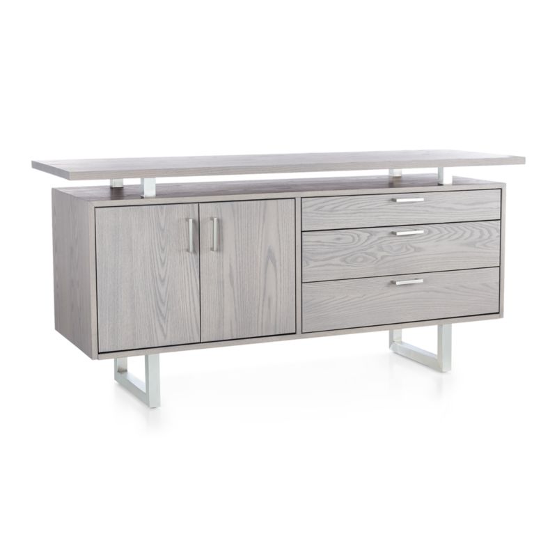 Clybourn Dove Credenza - image 4 of 8