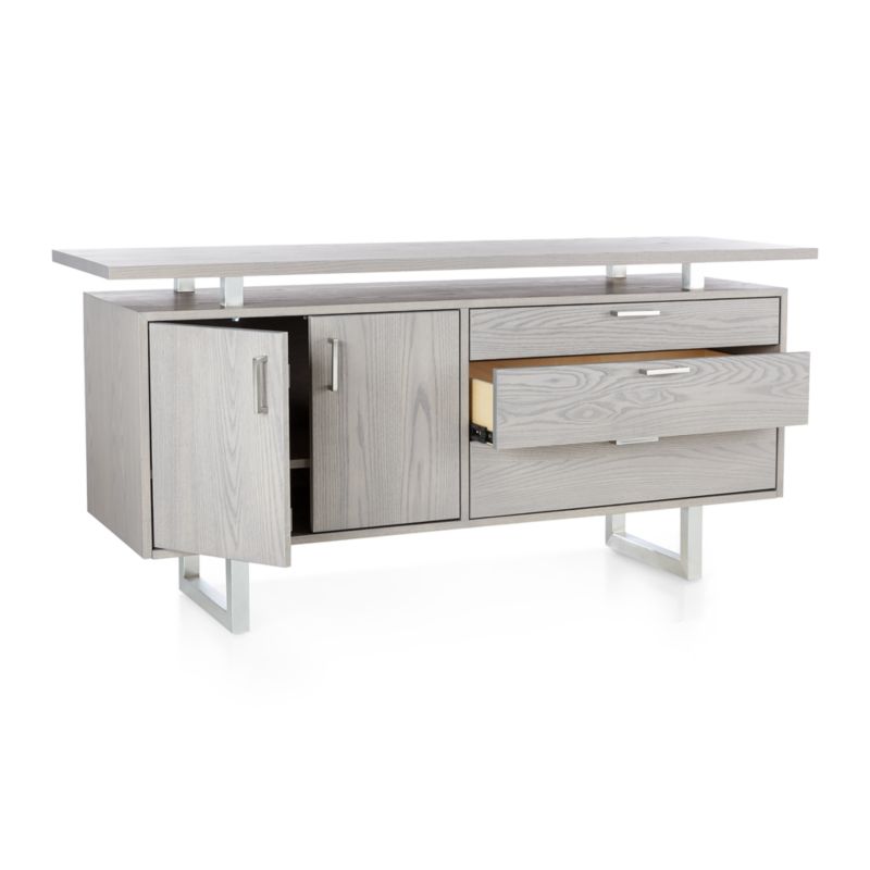 Clybourn Dove Credenza - image 3 of 8