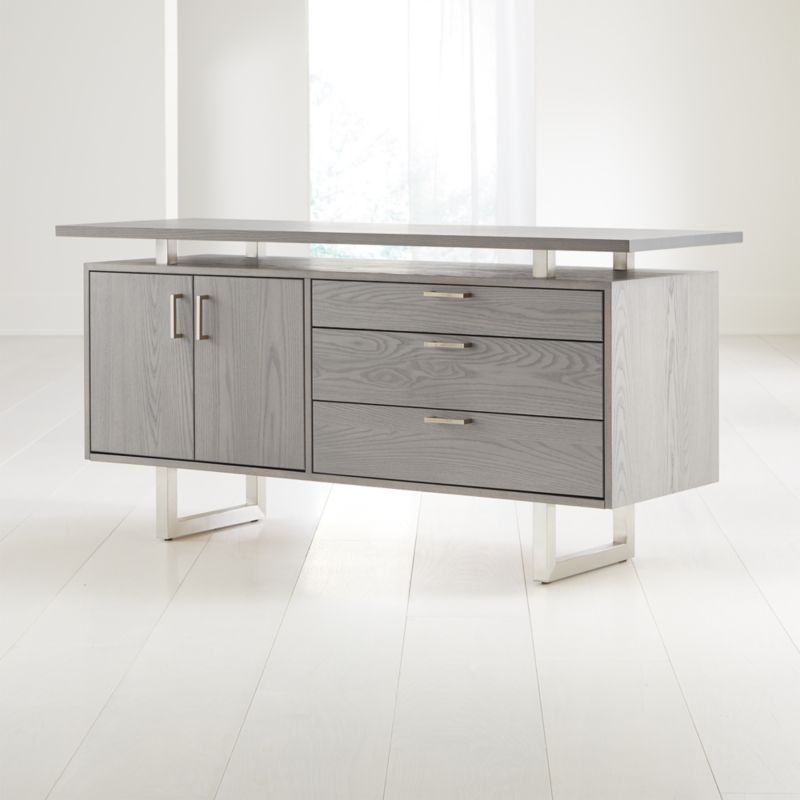 Clybourn Dove Credenza - image 1 of 8