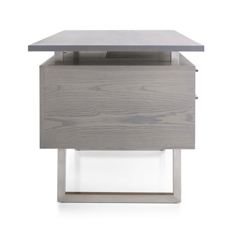 Clybourn Dove Executive Desk - image 6 of 9