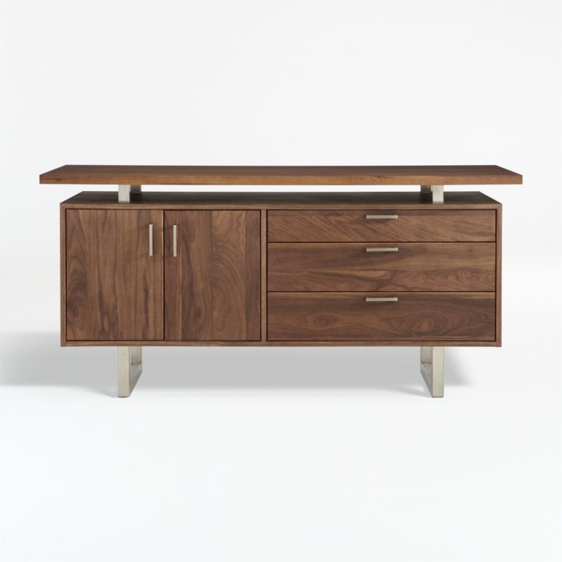 Clybourn Walnut Credenza - image 2 of 10