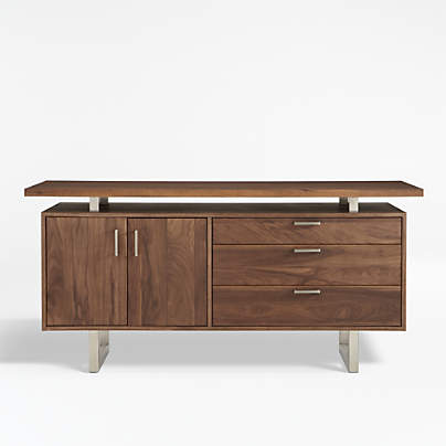 Clybourn Walnut Credenza