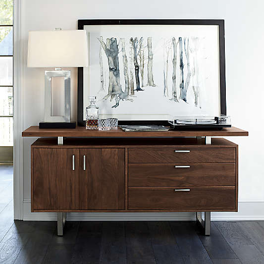 Clybourn Walnut Credenza