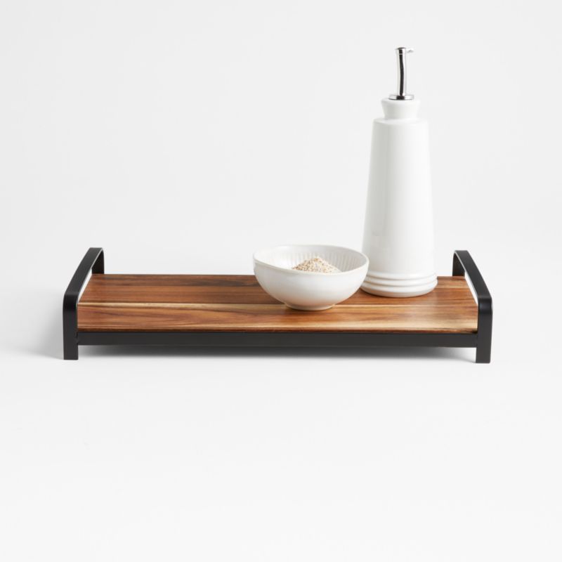 Lee Wooden Countertop Tray