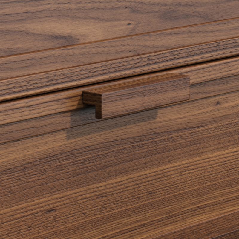 Calypso 90" Walnut Storage Media Console - image 7 of 10