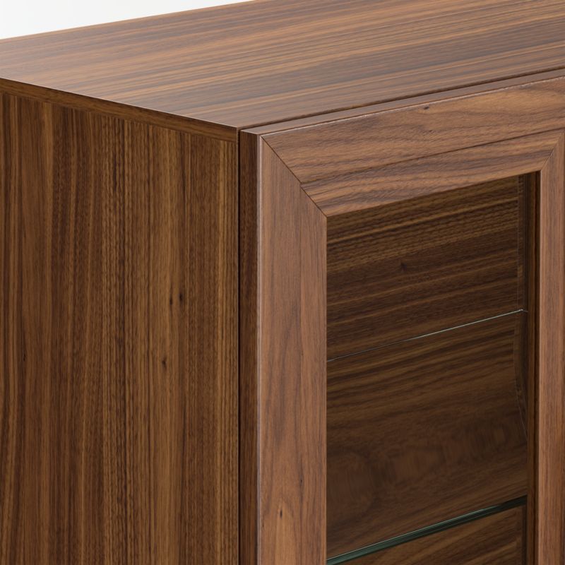 Calypso 90" Walnut Storage Media Console - image 6 of 10