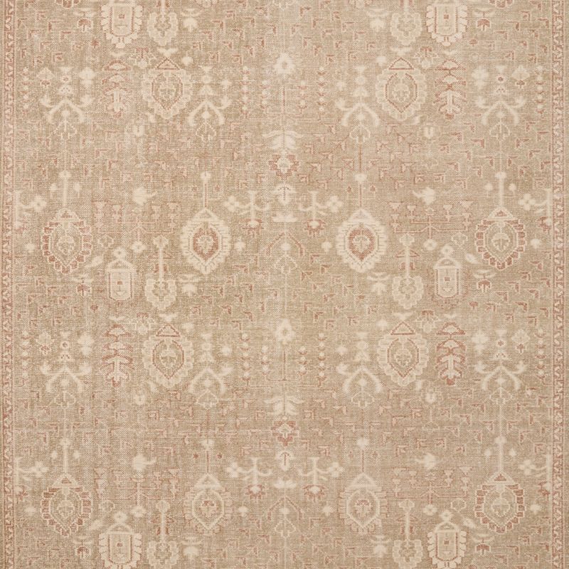 Combe Wool Traditional Handknotted Garden Beige Area Rug 6'x9' - image 3 of 4