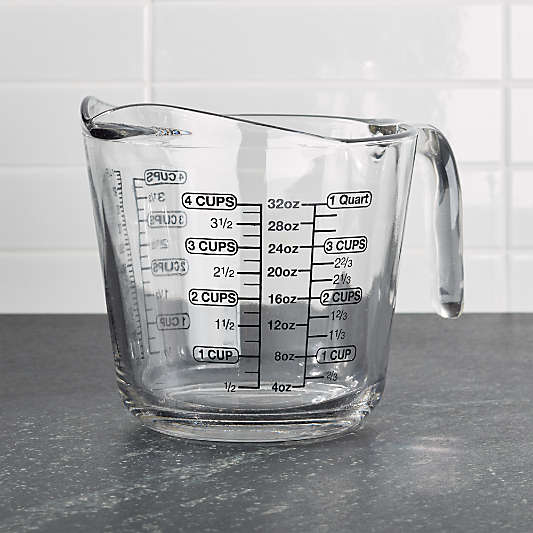 Glass 4-Cup Measuring Cup