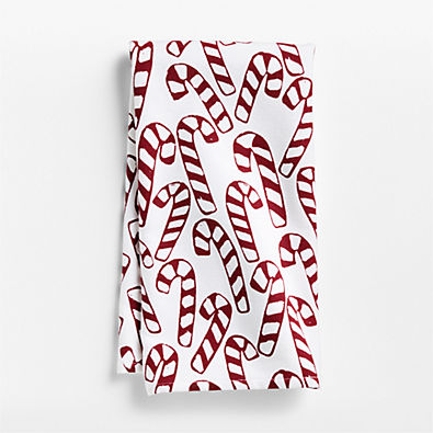 View Candy Cane Organic Cotton Absorbent Terry Dish Towel details