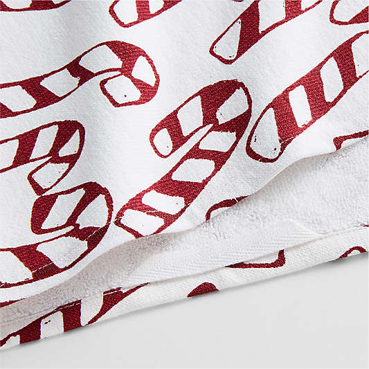 Candy Cane Organic Cotton Dish Towel