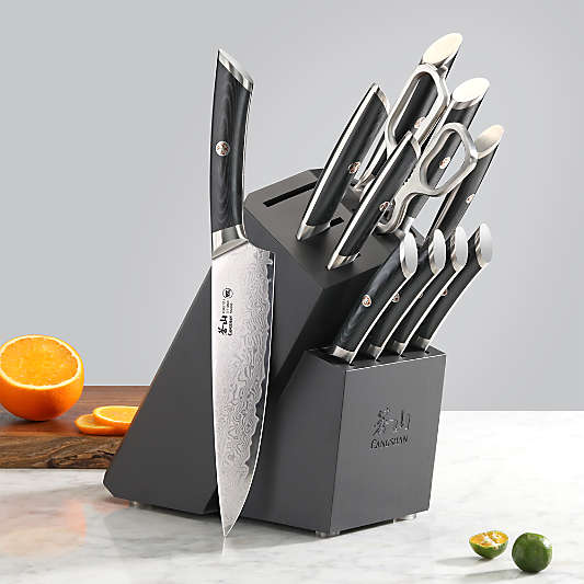 Cangshan ® Kuro 12-Piece Knife Block Set