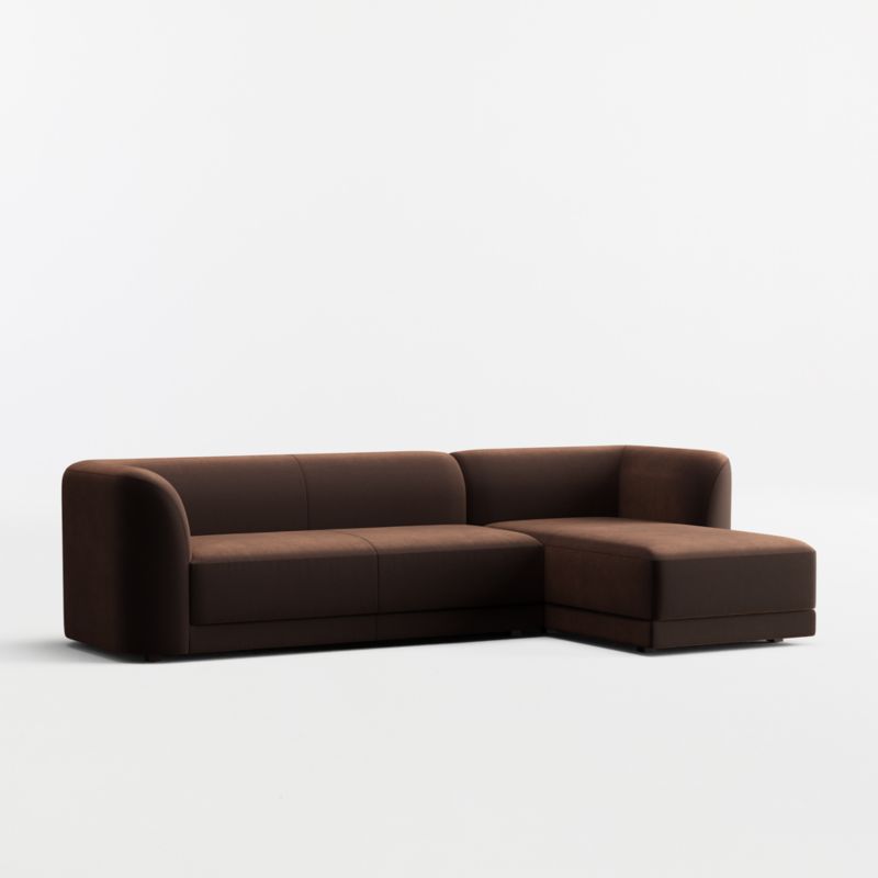 Contour 2-Piece Sectional Sofa with Chaise Lounge - image 10 of 12