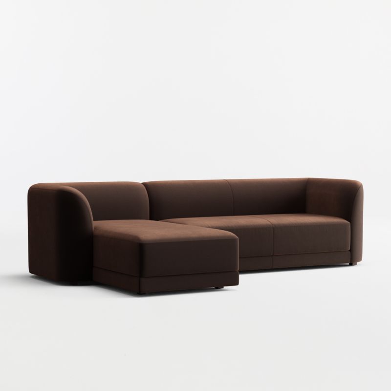 Contour 2-Piece Sectional Sofa with Chaise Lounge - image 12 of 14