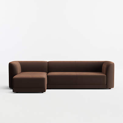Contour 2-Piece Sectional Sofa with Chaise Lounge