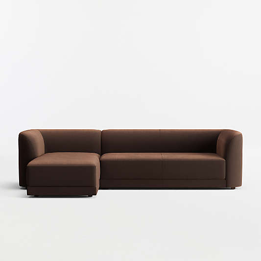 Contour 2-Piece Sectional Sofa with Chaise Lounge