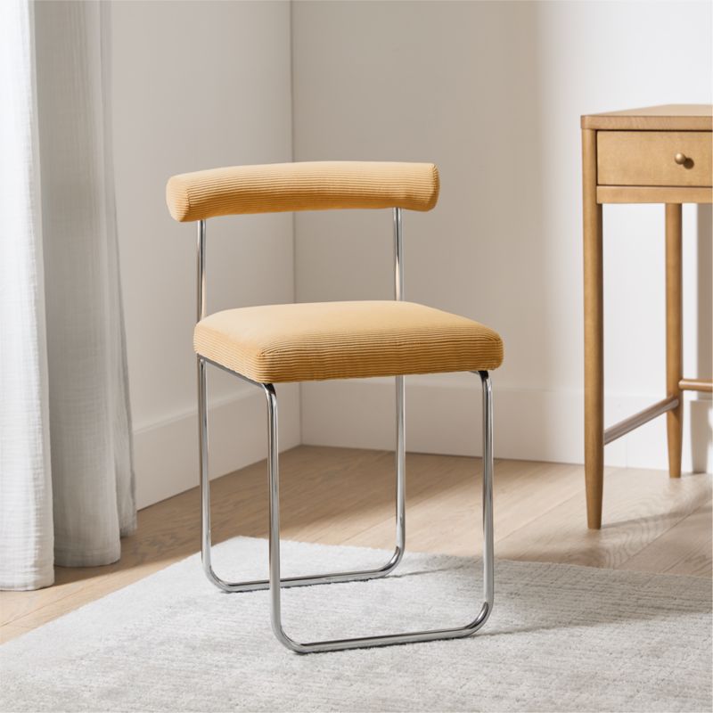 Converse '70s Camel Corduroy Kids Desk Chair - image 1 of 10