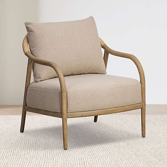 Coast Wood Accent Chair