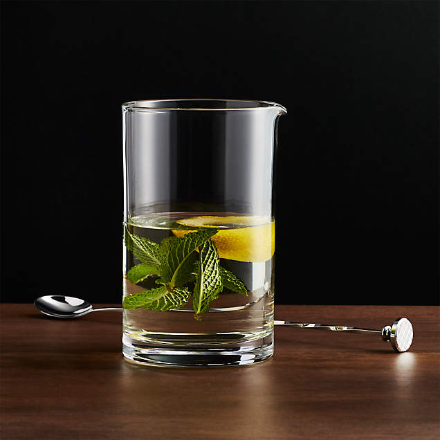 Hatch Mixing Glass + Reviews Crate & Barrel