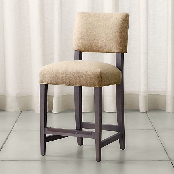 crate and barrel vanity stool