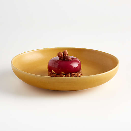 Coimbra Yellow Low Bowl