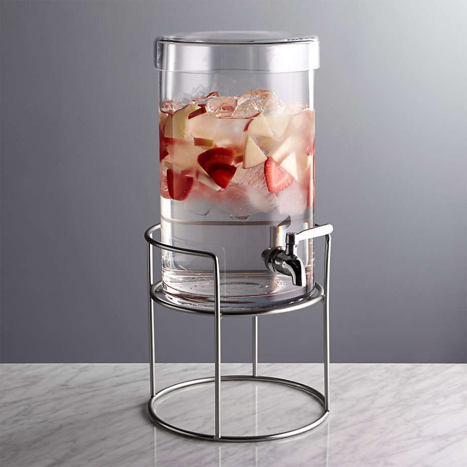 Dax Drink Dispenser with Silver Stand