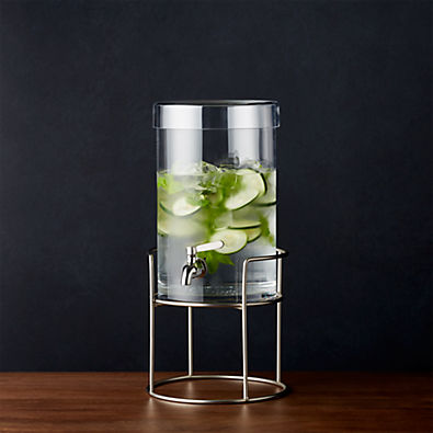 View 1.5-Gallon Cold Drink Dispenser with Silver Stand details