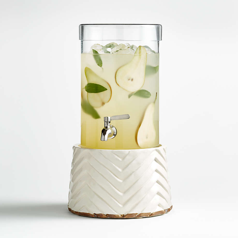 Cold Drink Dispenser with Adra Stand + Reviews Crate & Barrel Canada
