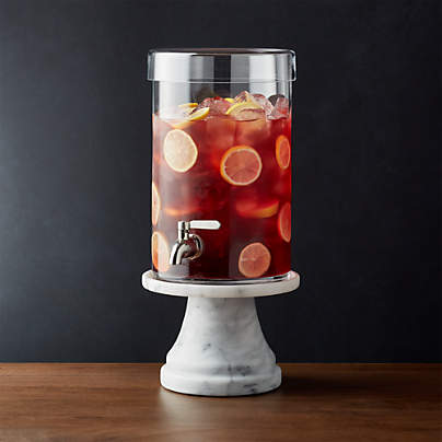 1.5-Gallon Cold Drink Dispenser with French Kitchen Stand