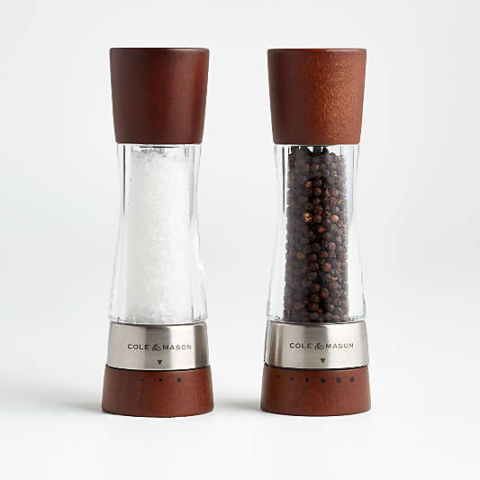 Cole & Mason Derwent Wood Salt and Pepper Mills