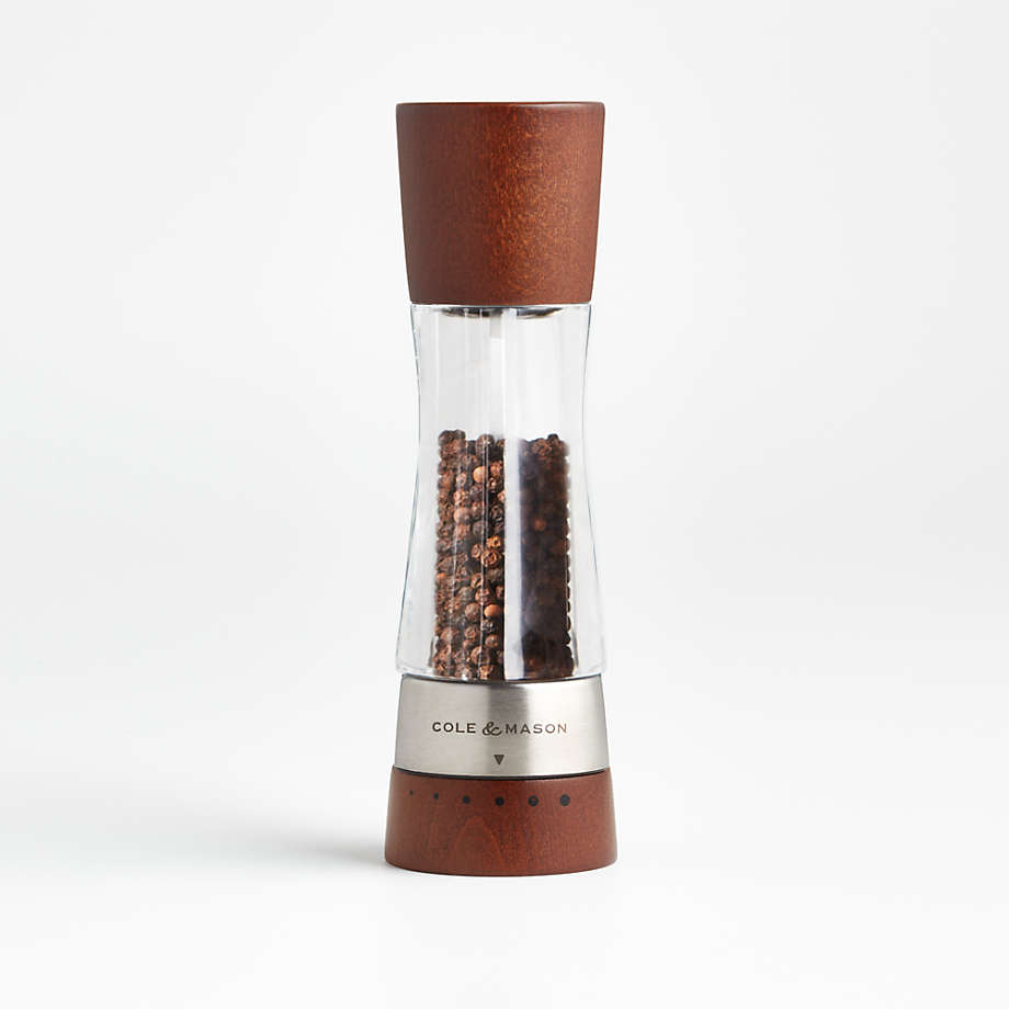 Cole and Mason Derwent Wood Pepper Mill + Reviews Crate & Barrel