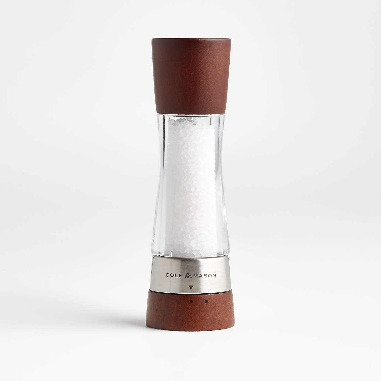 Cole and Mason Derwent Wood Salt and Pepper Mills Crate & Barrel