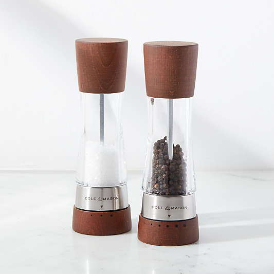 Cole and Mason ® Derwent Wood Boxed Salt and Pepper Mills