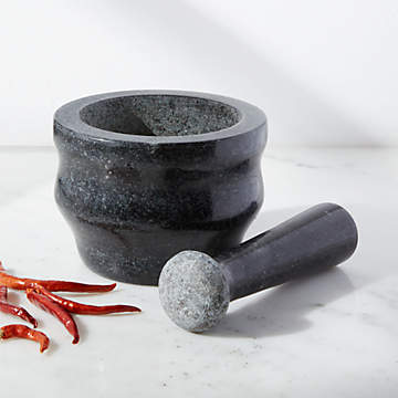 Large Granite Mortar & Pestle – grovetrader