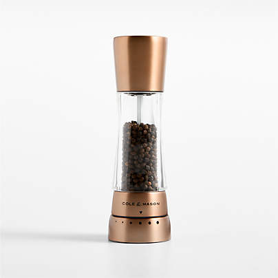 Cole & Mason Derwent Copper Finish Adjustable Pepper Mill