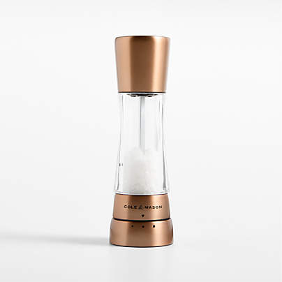 Cole & Mason Derwent Copper Finish Adjustable Salt Mill