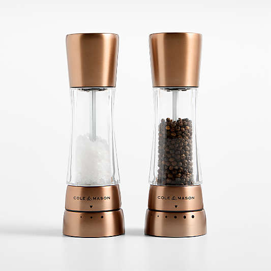 Cole & Mason Derwent Copper Finish Adjustable Pepper Mill