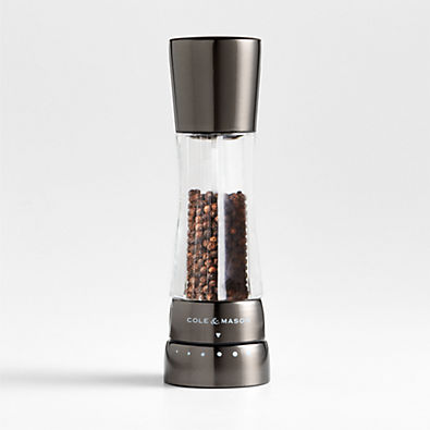 View Cole & Mason Derwent Adjustable Iron Grey Pepper Mill details
