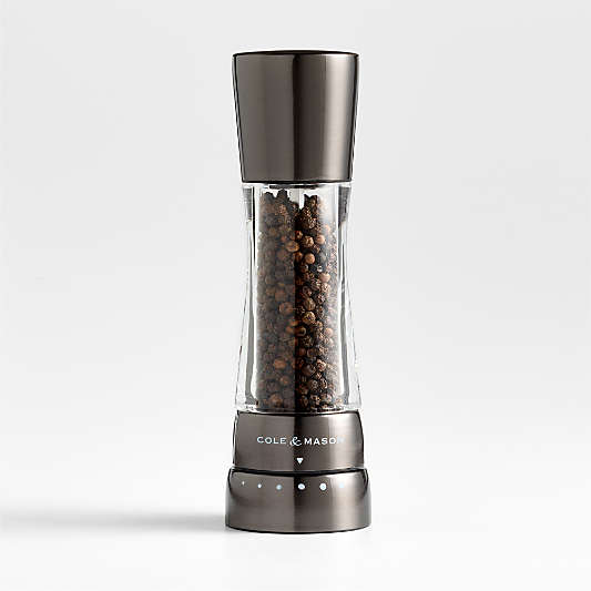 Cole & Mason Derwent Adjustable Iron Grey Pepper Mill