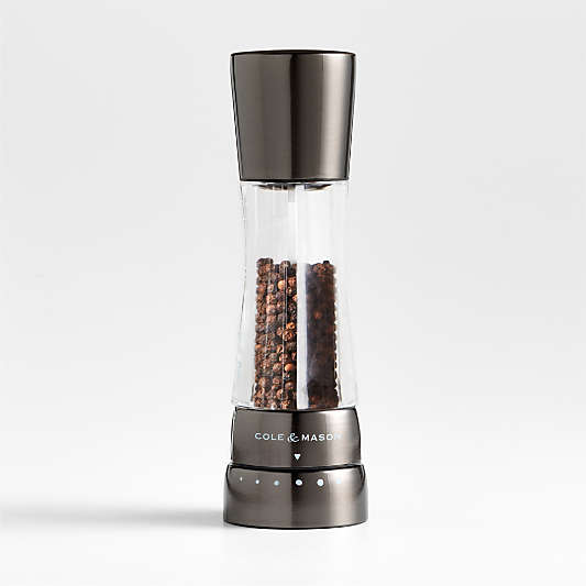 Cole & Mason Derwent Adjustable Iron Grey Pepper Mill